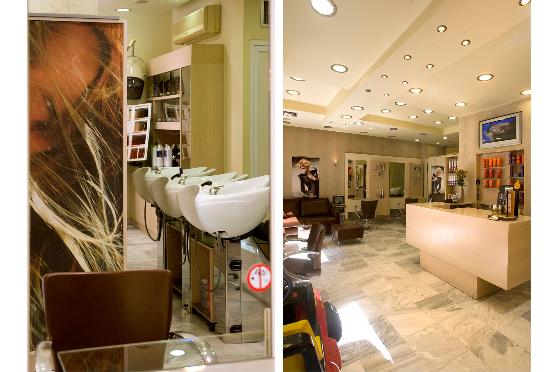 Hair salon in Nea Smyrni