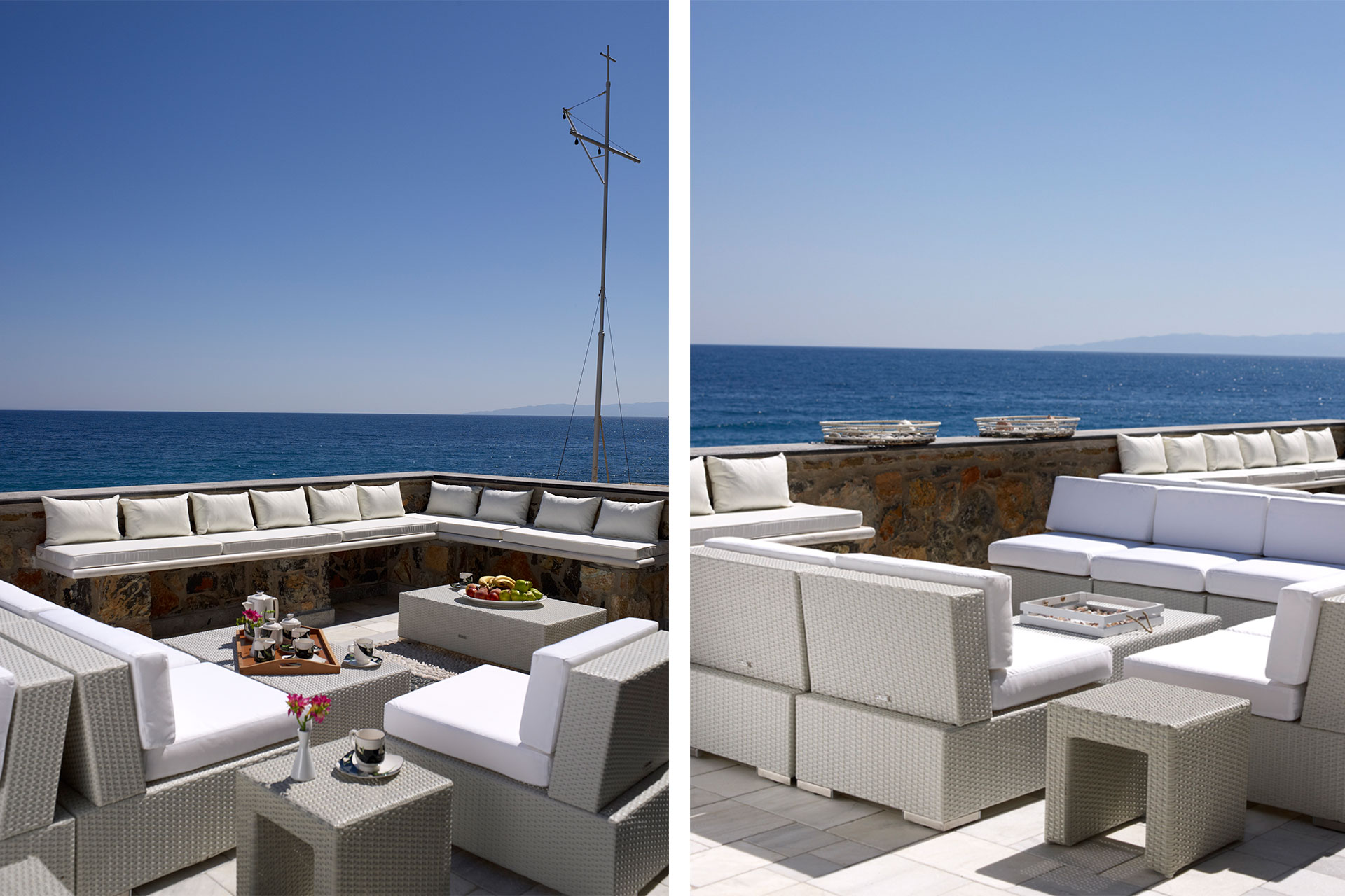 Between sea and sky, summer retreat home in Chios