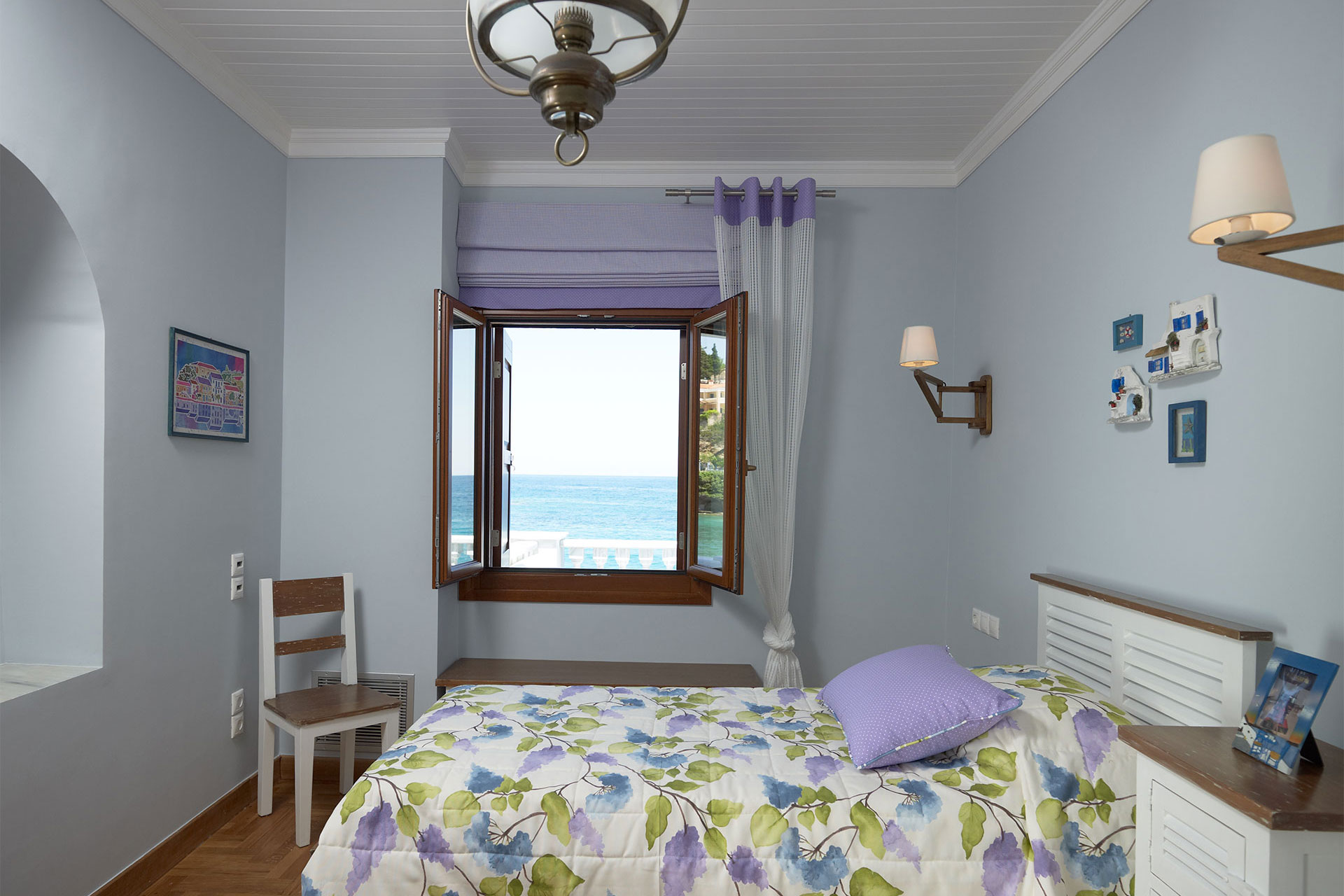 Between sea and sky, summer retreat home in Chios