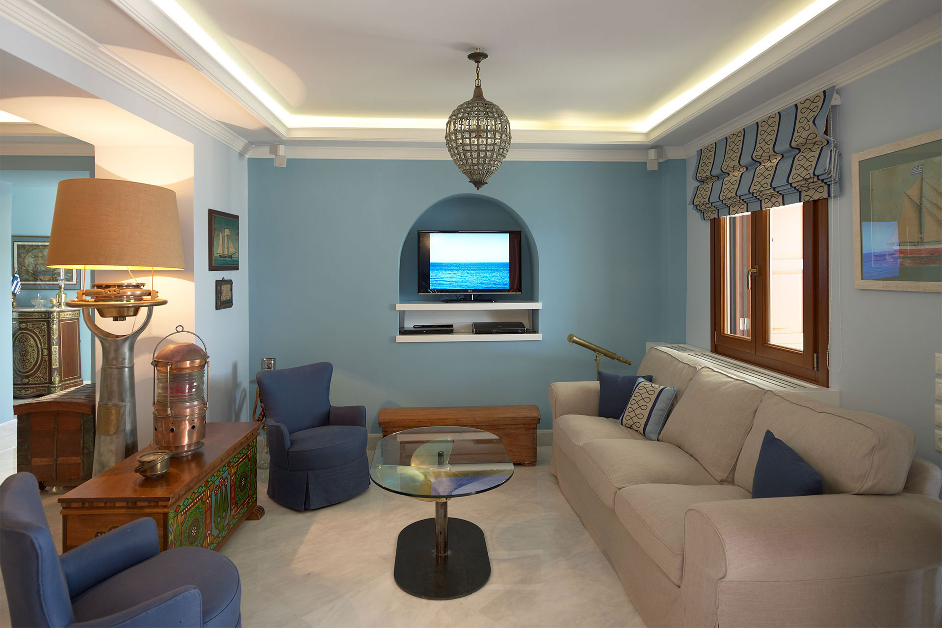 Between sea and sky, summer retreat home in Chios