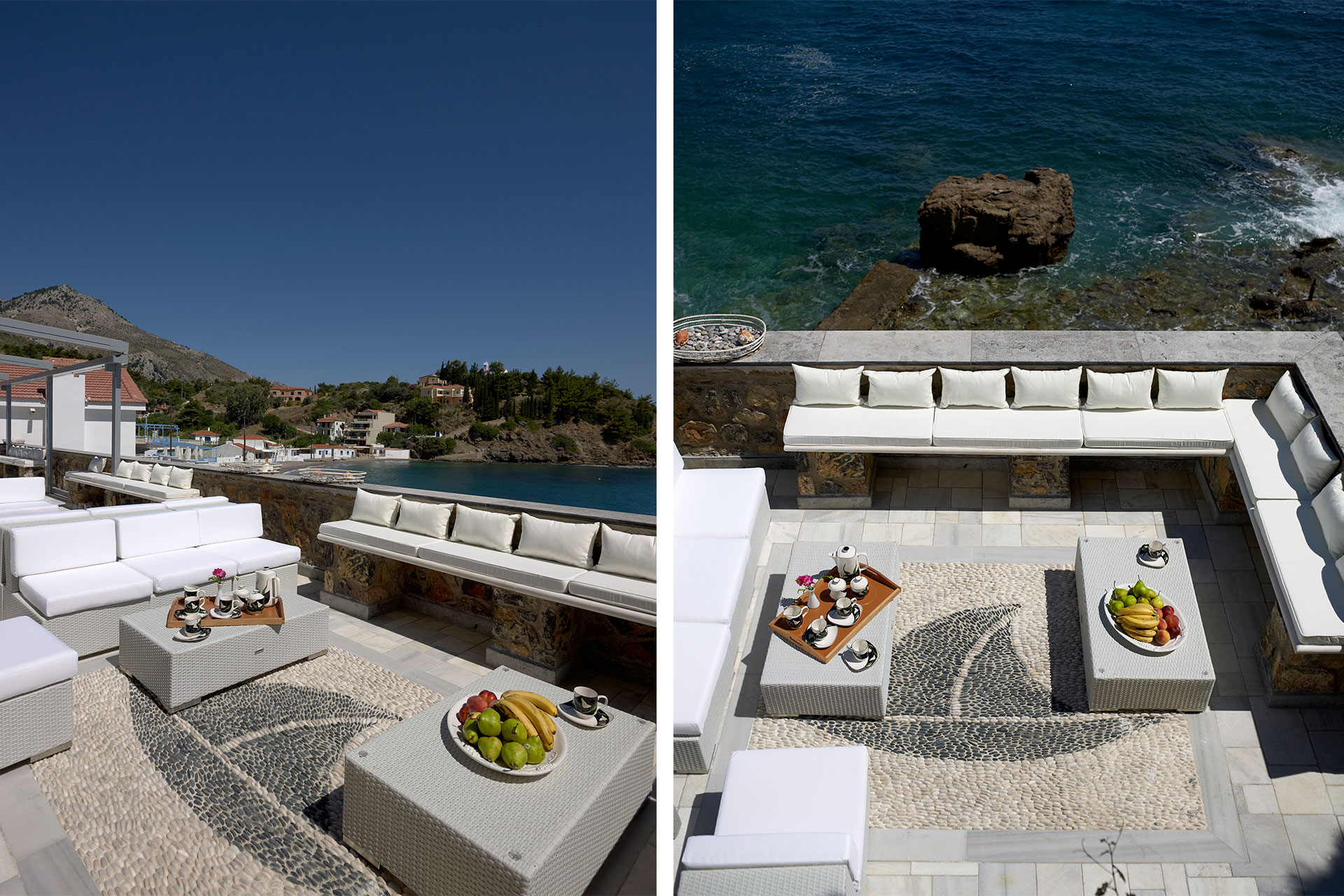 Between sea and sky, summer retreat home in Chios