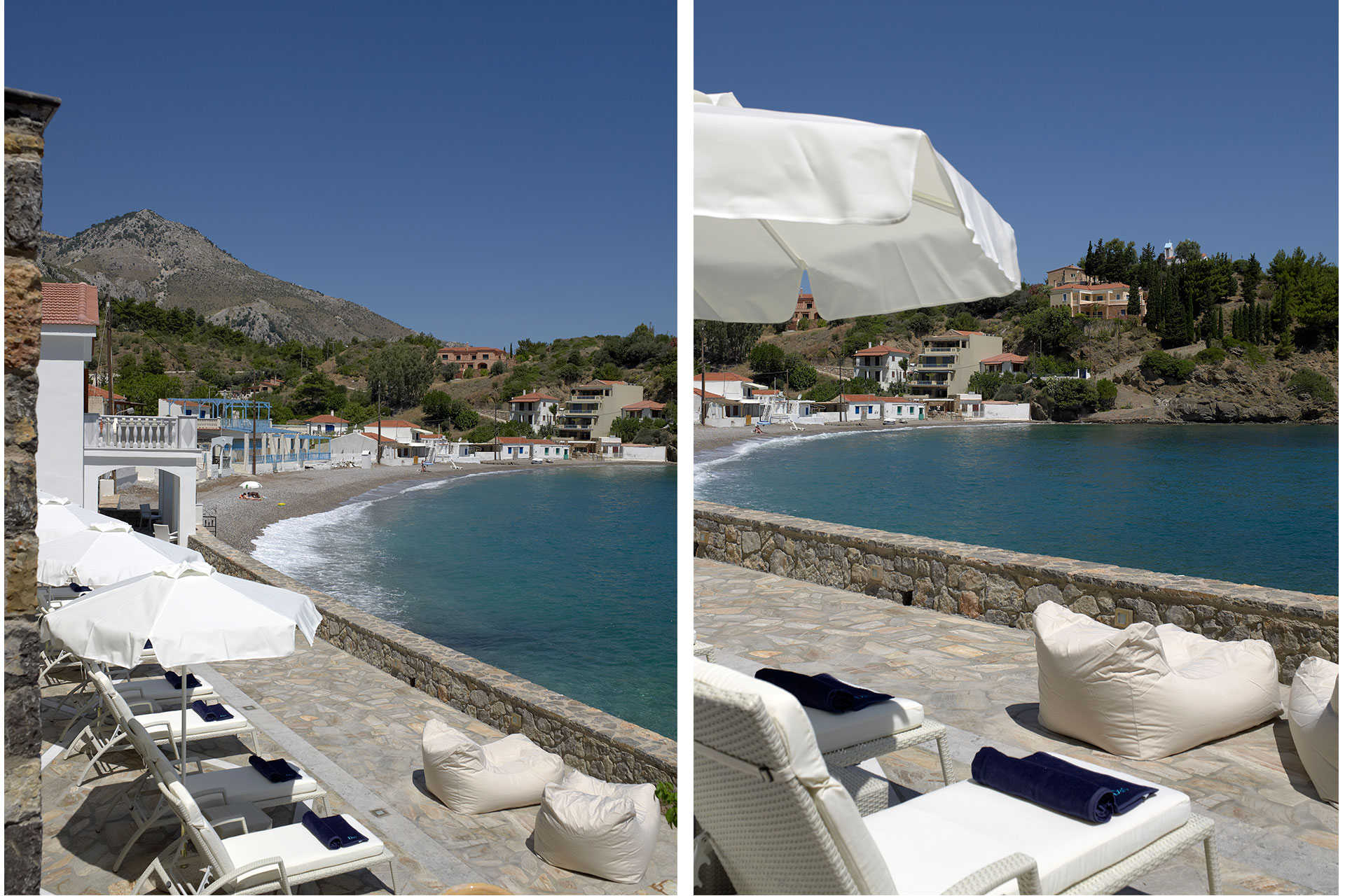 Between sea and sky, summer retreat home in Chios